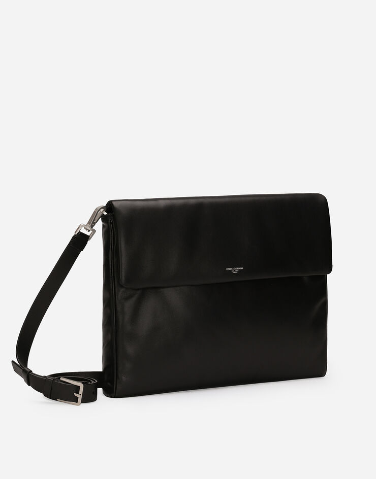 Dolce & Gabbana Sac à main en cuir nappa Noir BM3082AF984