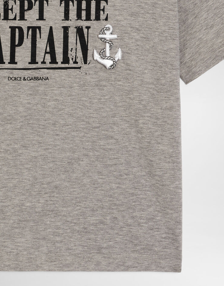 Dolce & Gabbana Jersey t-shirt Grey L4JTJWG7QNA