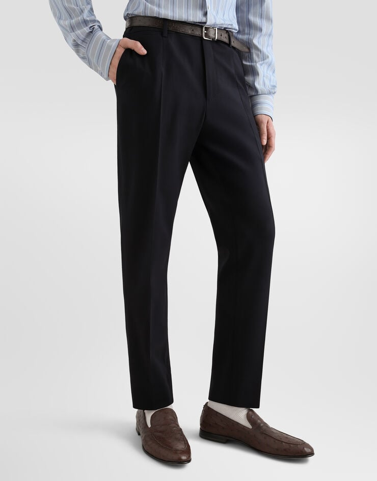 Dolce & Gabbana Single-breasted martini light wool gabardine suit Dolce & Gabbana Single-breasted martini light wool gabardine suit GK05VTFUBG4