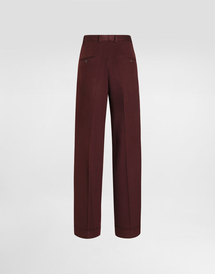 Dolce & Gabbana Cashmere trousers Purple FTBMPTFU29R