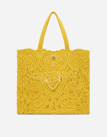 Dolce & Gabbana Large Beatrice shopper Yellow BB7694AV860