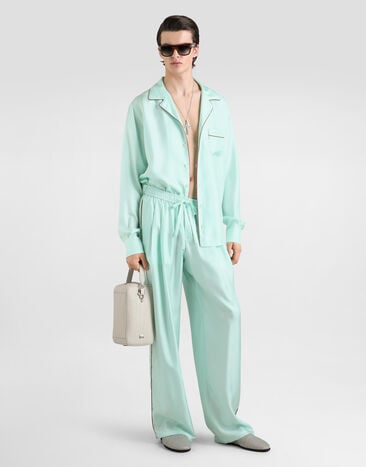 Dolce & Gabbana 衬衫 真丝 Vanity Azure G5IF1ZGK406