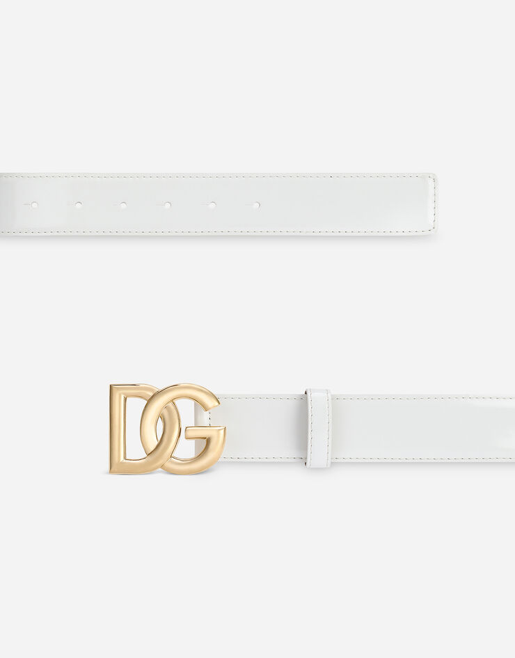 Dolce & Gabbana CINTURA LOGATA Dolce & Gabbana CINTURA LOGATA White BE1466A1037