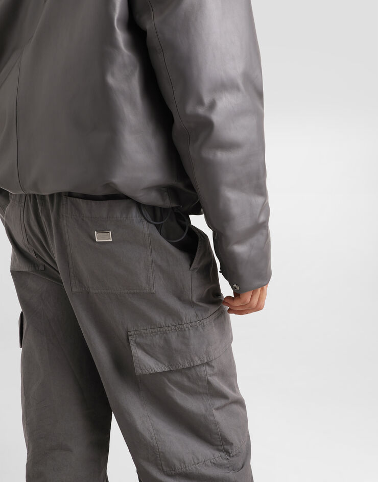 Dolce & Gabbana Cotton cargo pants Grey GP0L3TG8ML8