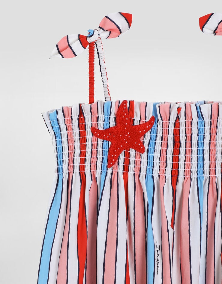 Dolce & Gabbana Striped poplin dress Dolce & Gabbana Striped poplin dress Multicolor L54DE0HS5UN