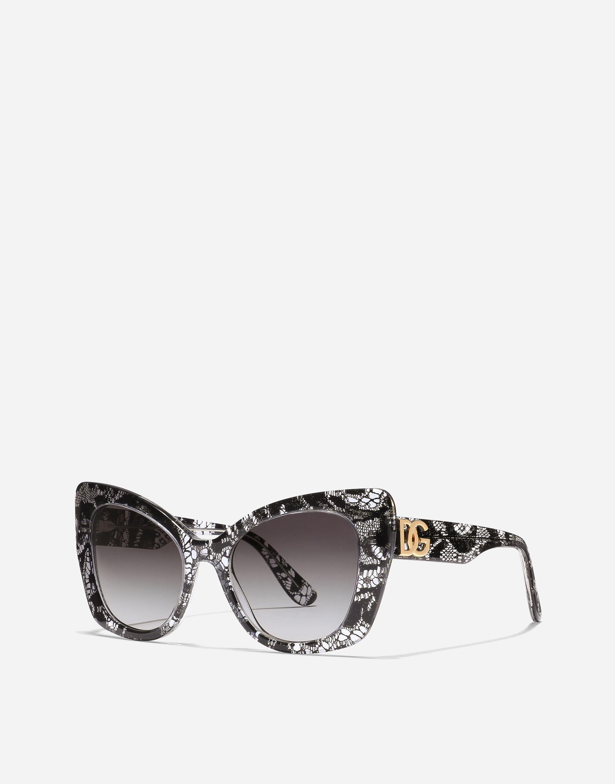 DG Crossed sunglasses in Black for Women | Dolce&Gabbana® US