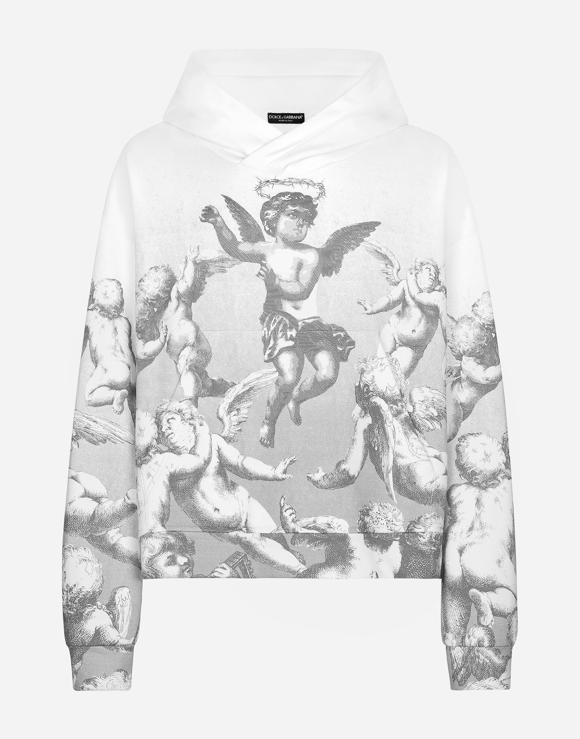 Dolce and gabbana best sale white hoodie