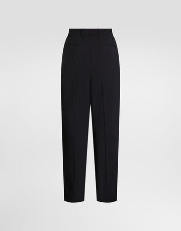 Dolce & Gabbana Wool trousers Blue GP10DTFUBG3