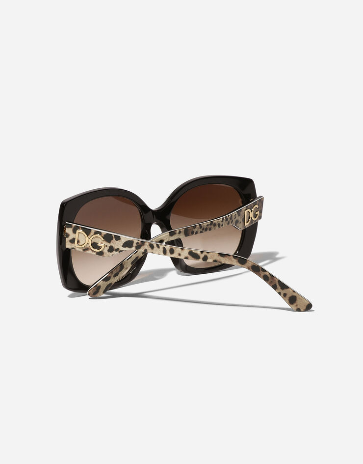 Dolce & Gabbana Солнцезащитные очки Print Family ЛЕОПАРДОВЫЙ ПРИНТ VG4385VP313