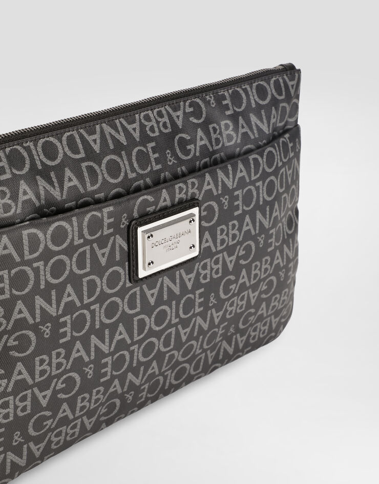 Dolce & Gabbana Coated jacquard clutch Print BP3294AJ705