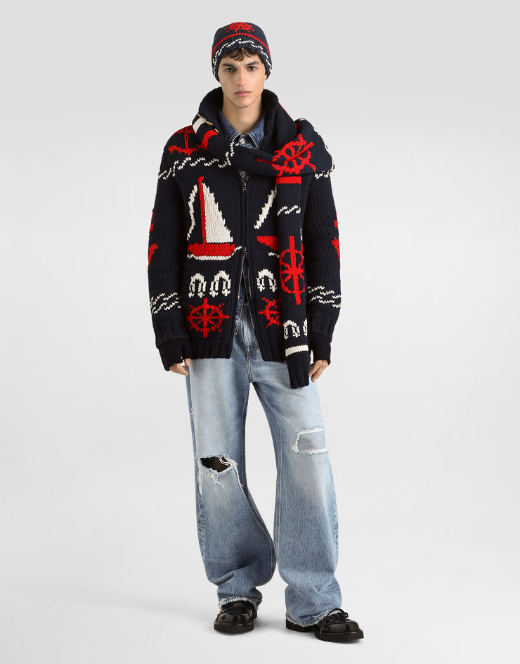 Dolce & Gabbana Cazadora en denim Multicolor G9CLXDGK526