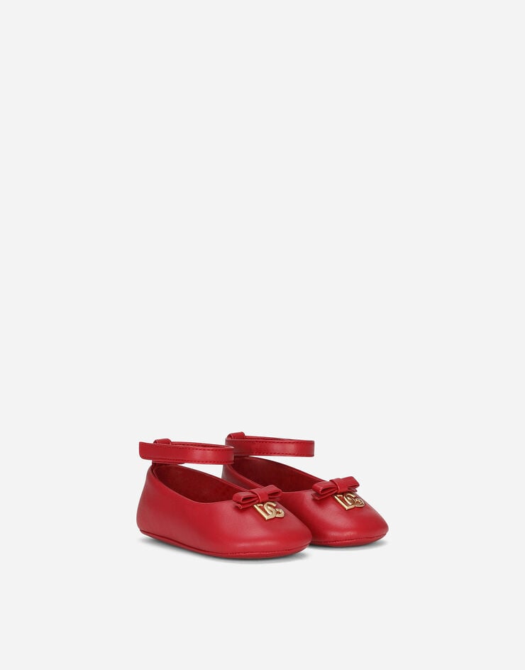 Dolce & Gabbana Nappa leather ballet flats Red DK0065AB793
