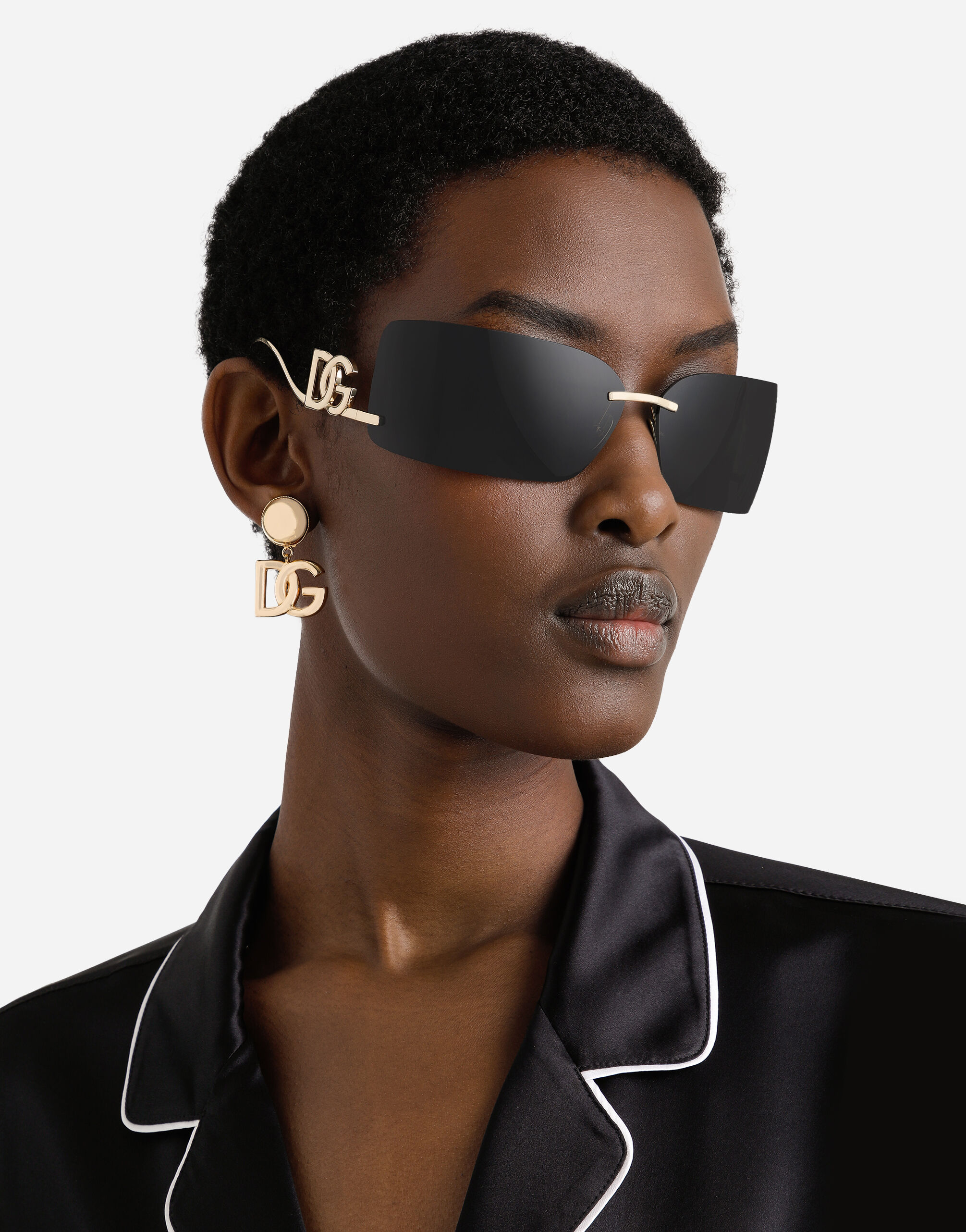 Statement Sunglasses in Gold for Women | Dolce&Gabbana®