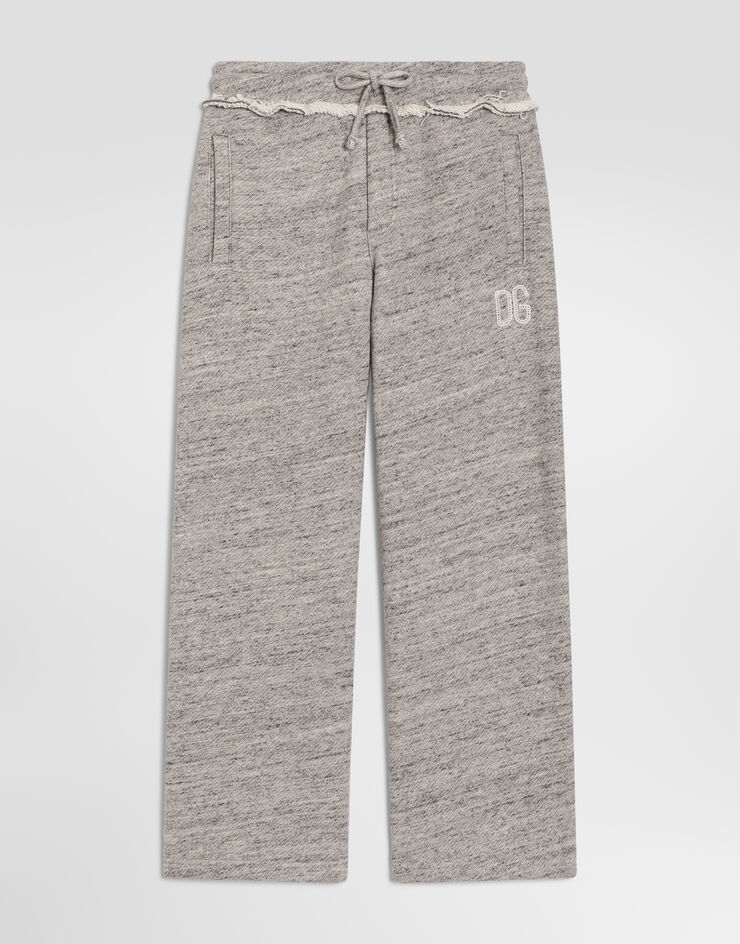 Dolce & Gabbana Fleece trousers Grey L4JPLYHU7Y4