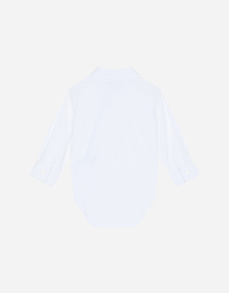 Dolce & Gabbana Body camisa de algodón Blanco L0EGD0FUEAJ