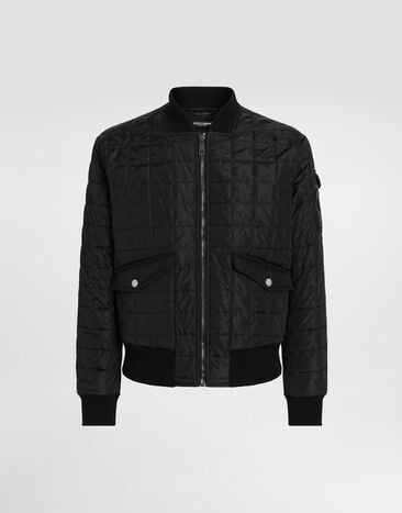 Dolce & Gabbana Quilted jacket Black G9BRBTFUS22