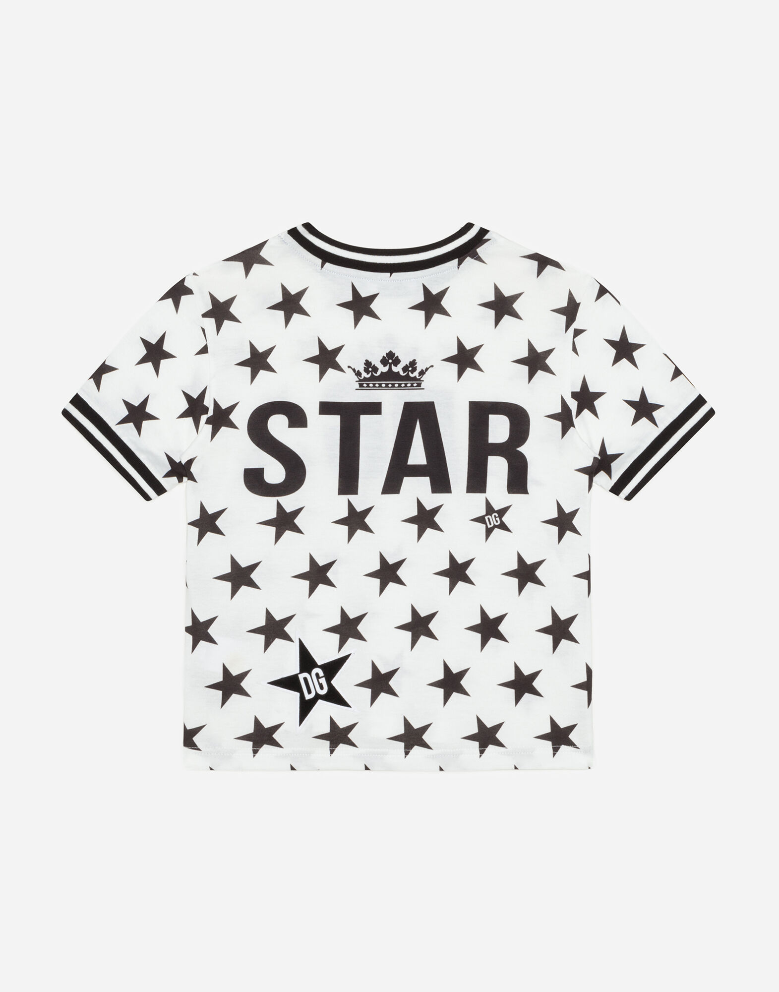 JERSEY T-SHIRT WITH STAR PRINT