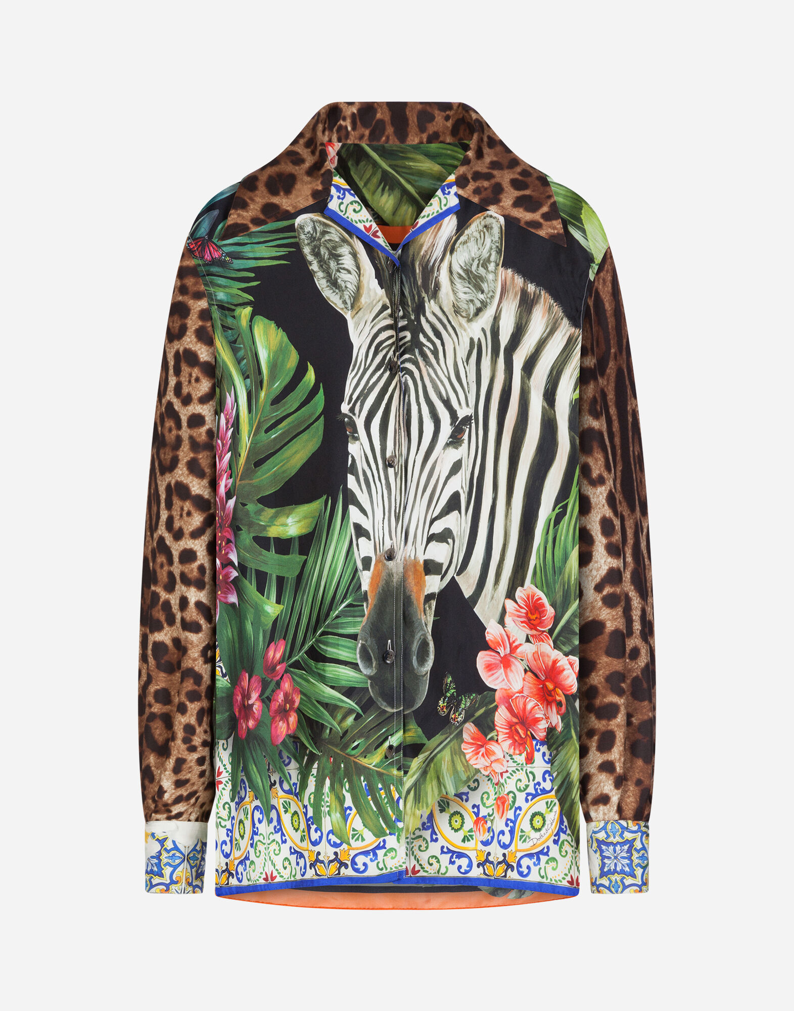 Dolce & Gabbana アニマル リーフ柄 tシャツ Dolce&Gabbana Women's Animal Print T-Shirts for Men for sale
