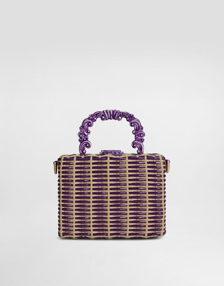 Dolce & Gabbana Woven dolce Box handbag Multicolor BB5970A9AC5