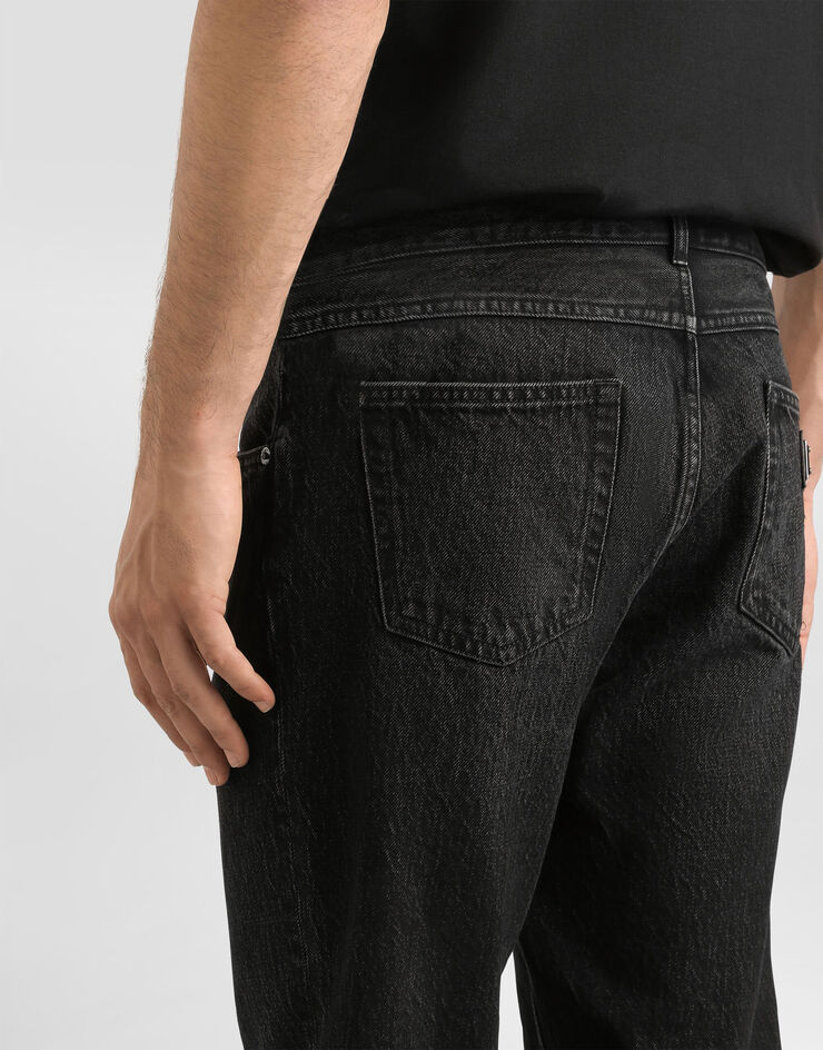 Dolce & Gabbana Hose aus Denim Multicolor GYJCCZG8OM7