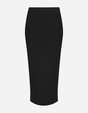 Dolce & Gabbana Jersey full Milano calf-length skirt Print F4CFETHS5NO