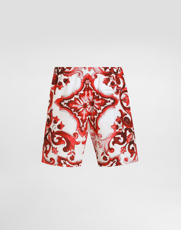 Dolce & Gabbana Majolica-print medium boxer shorts Multicolor M4A13TFSSLN