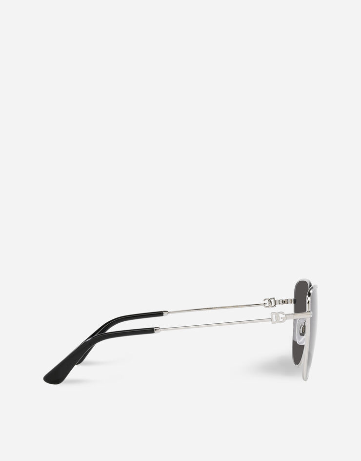 Dolce & Gabbana DG Light Sunglasses Silver VG2293VM587