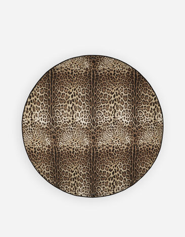 Dolce & Gabbana 6-Seater Linen Tablecloth Multicolor TCG009TCADO