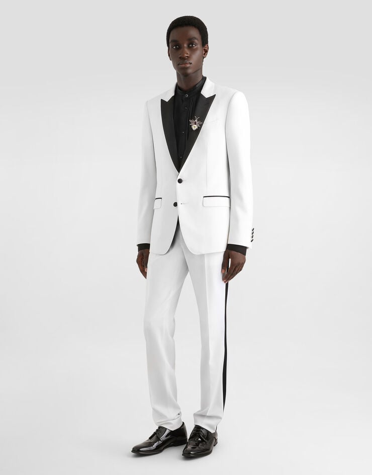 Dolce & Gabbana Supima cotton gold shirt Black G5OH3TFU5T9