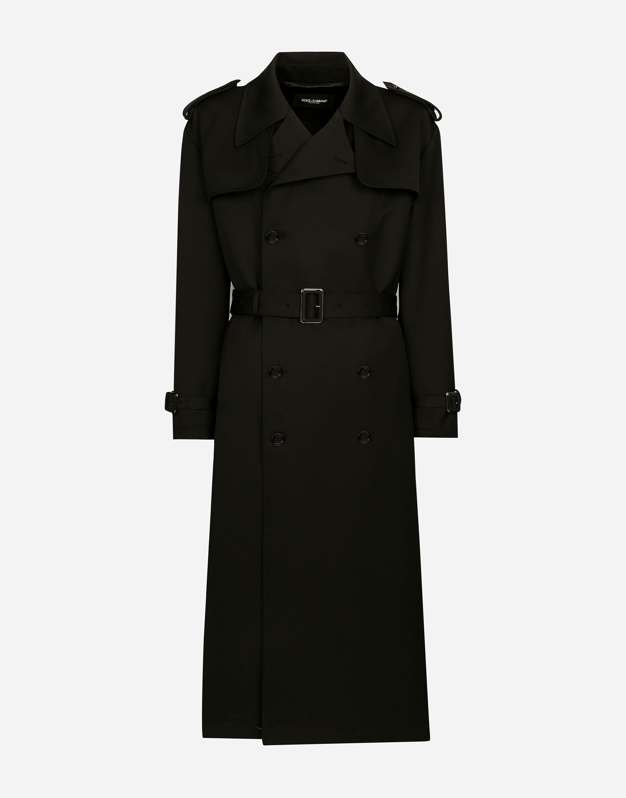 Mens long black wool trench coat new arrivals