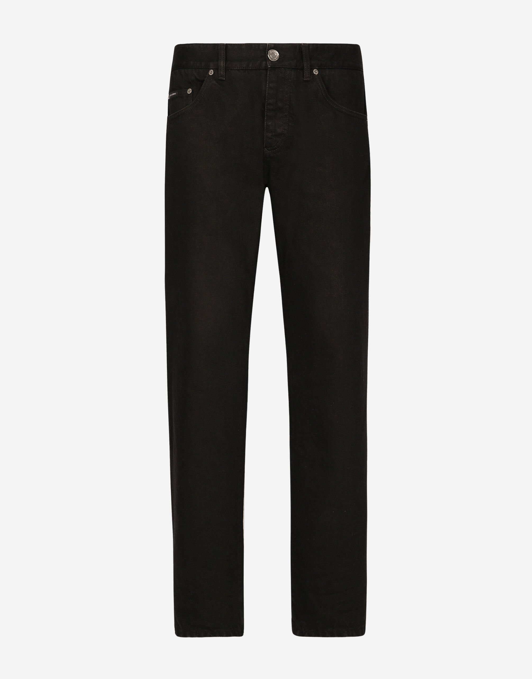 Dolce & Gabbana Classic blue denim jeans Black G2PS2THJMOW