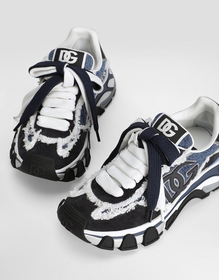 Dolce & Gabbana DG Country road denim sneakers Dolce & Gabbana DG Country road denim sneakers Blue CK2403AO475