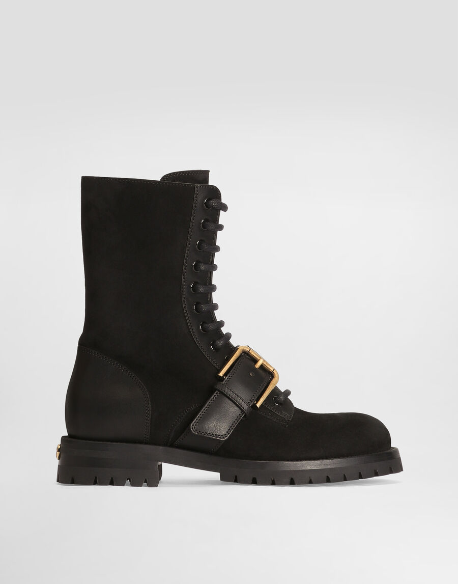 Suede ankle boots