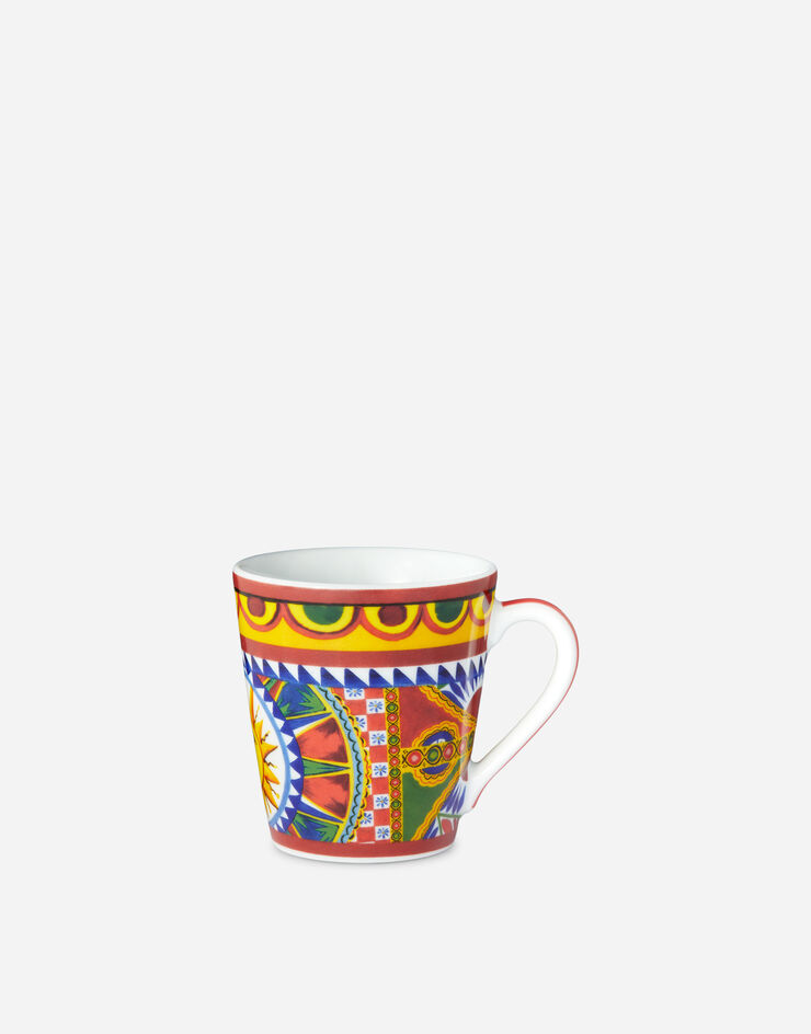 Dolce & Gabbana Mug en Porcelaine Multicolore TC0096TCA21