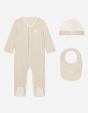 Dolce & Gabbana 3-piece gift set in jersey Beige L1KWF6JAWX7