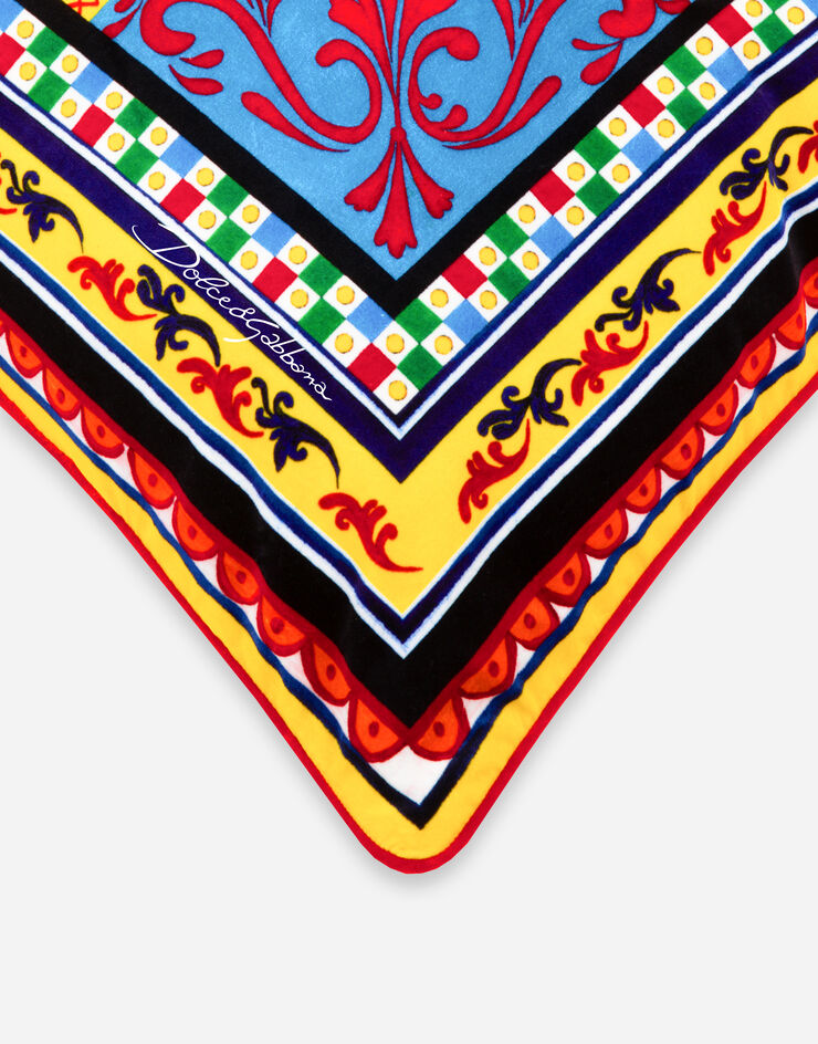 Dolce & Gabbana Большая подушка из бархата разноцветный TCE003TCA96