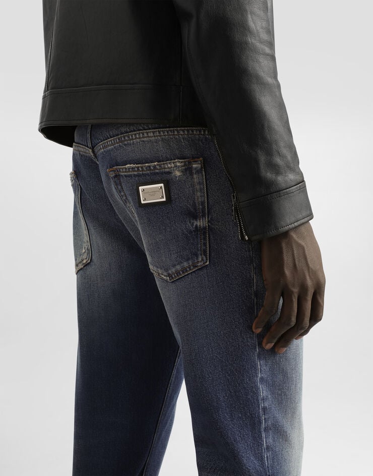 Dolce & Gabbana Denim trousers Multicolor GYJDAZG8OK1