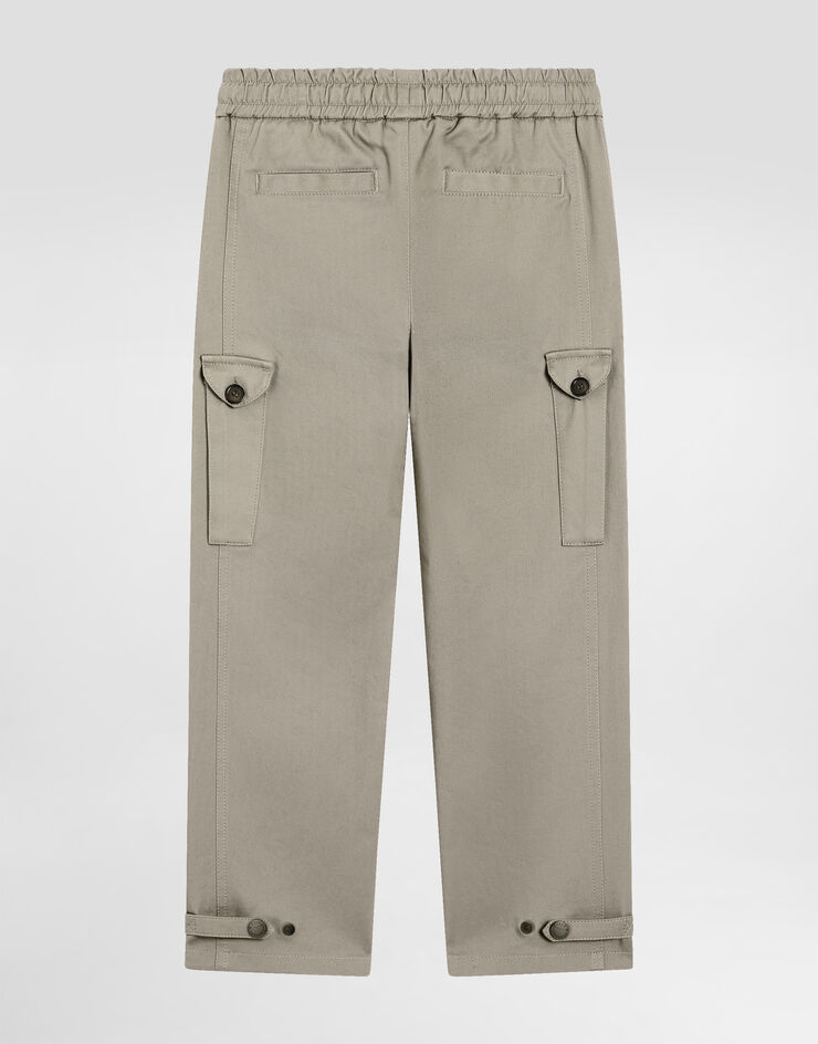 Dolce & Gabbana Gabardine trousers Beige L44P97FUFL3