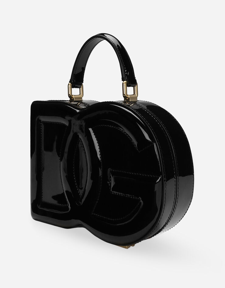 Dolce&Gabbana Bolso Box de mano DG Logo Negro BB7544A1471