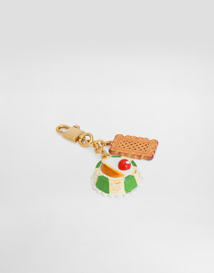 Dolce & Gabbana Cassatina keychain charm Multicolor BI3411AM255
