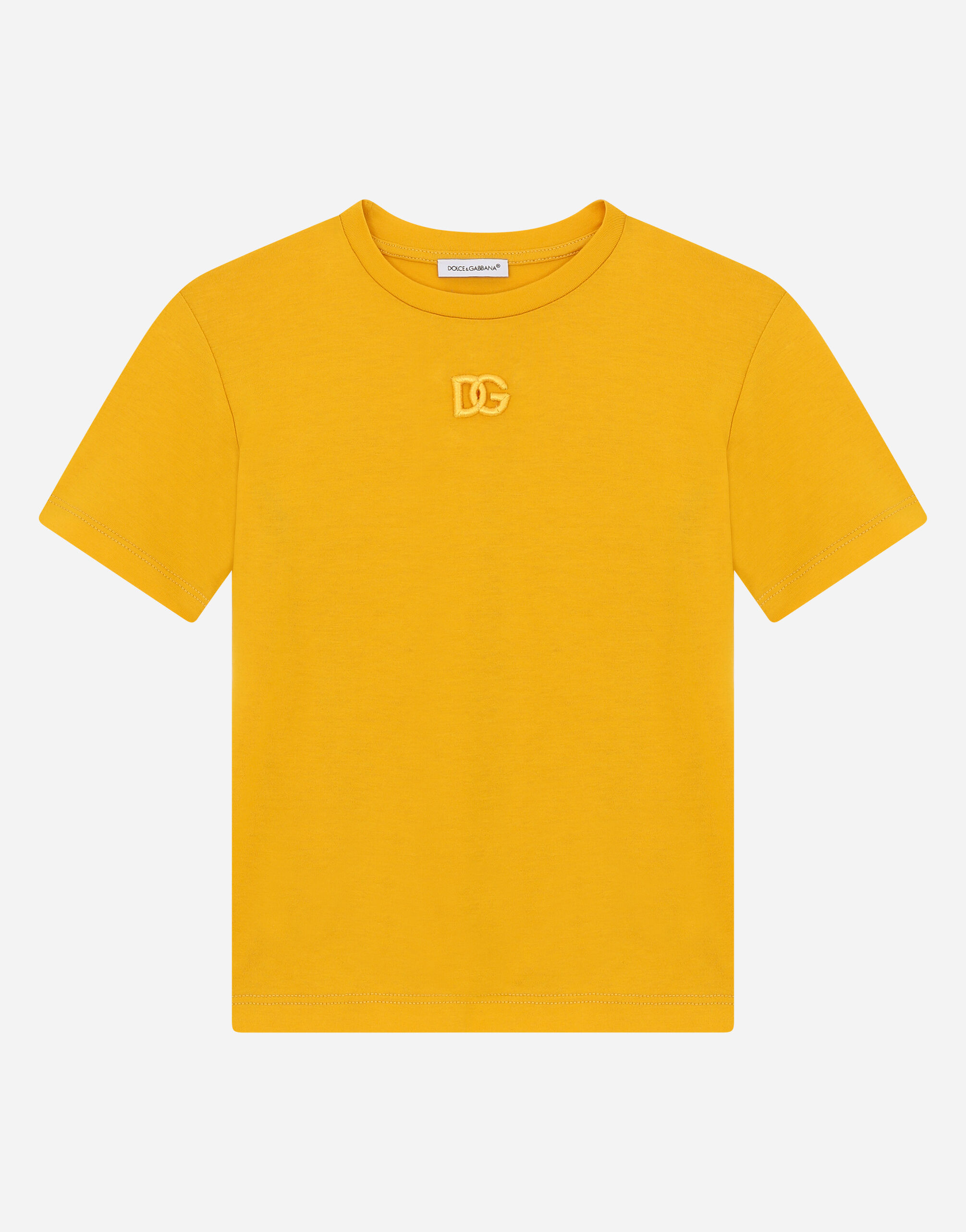 Dolce gabbana yellow t shirt clearance