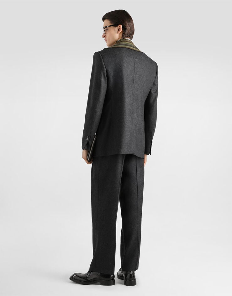 Dolce & Gabbana Wool flannel trousers Dolce & Gabbana Wool flannel trousers Grey GP0N2TFU291