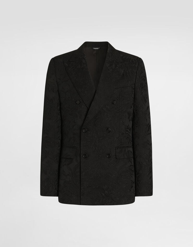 Dolce & Gabbana Sicilia light double-breasted brocade jacket Dolce & Gabbana Sicilia light double-breasted brocade jacket G2TV8THJMRF