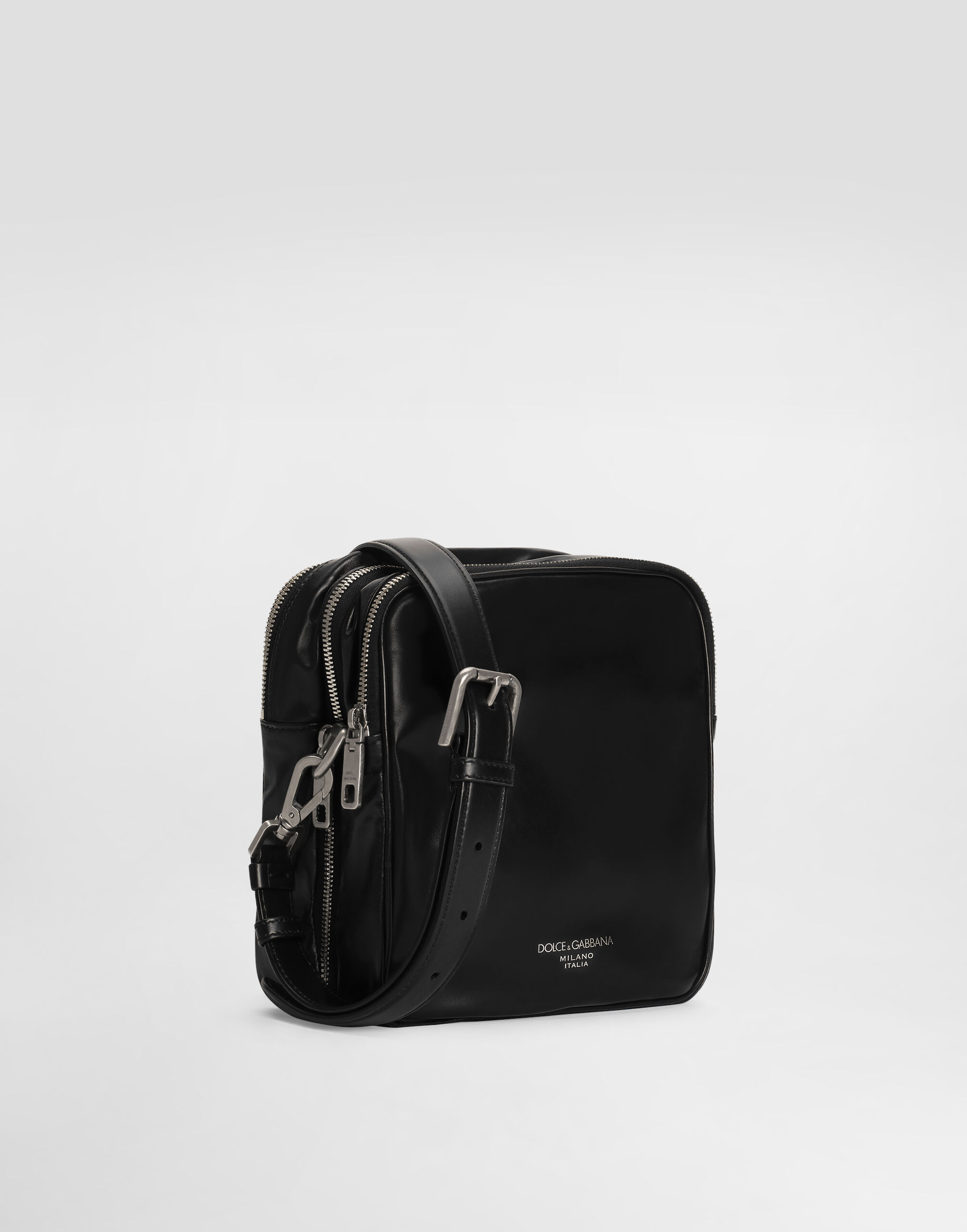 Calfskin bag in Black for Men | Dolce&Gabbana® US