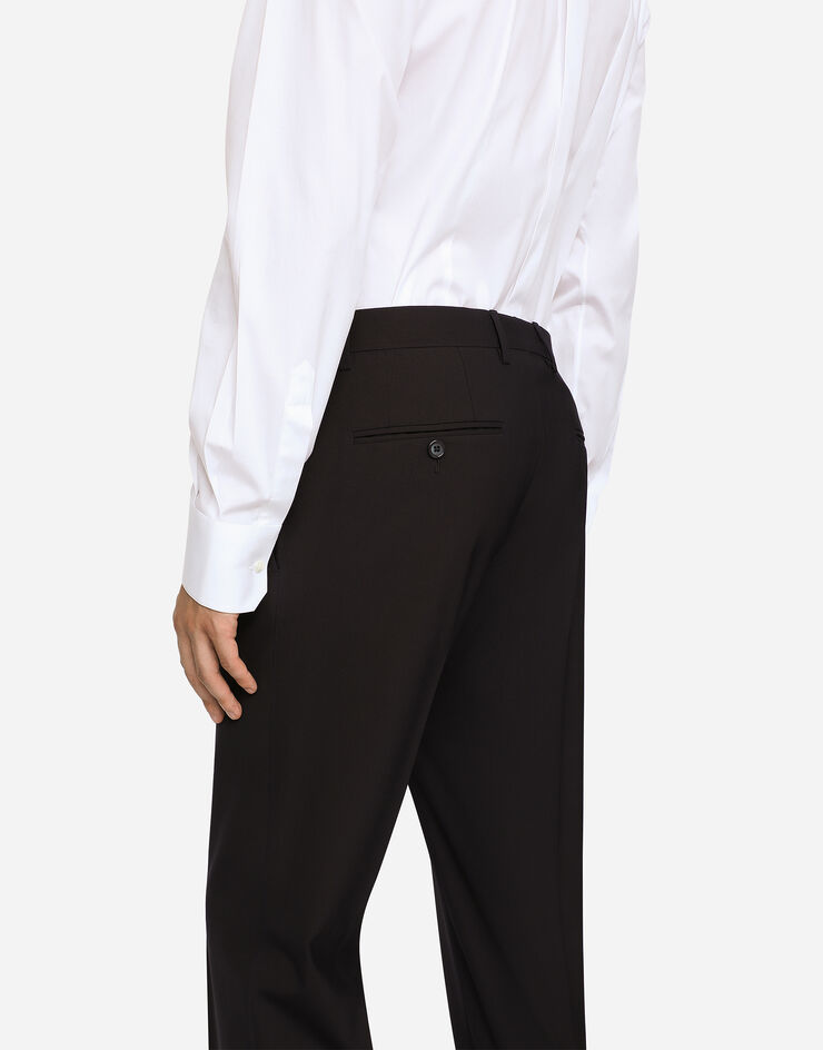 Dolce & Gabbana Anzug Sicilia aus Wollstretch Blau GKPQMTFUBF2