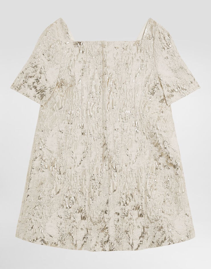Dolce & Gabbana Brocade dress Multicolor L54DJ0FJSC6