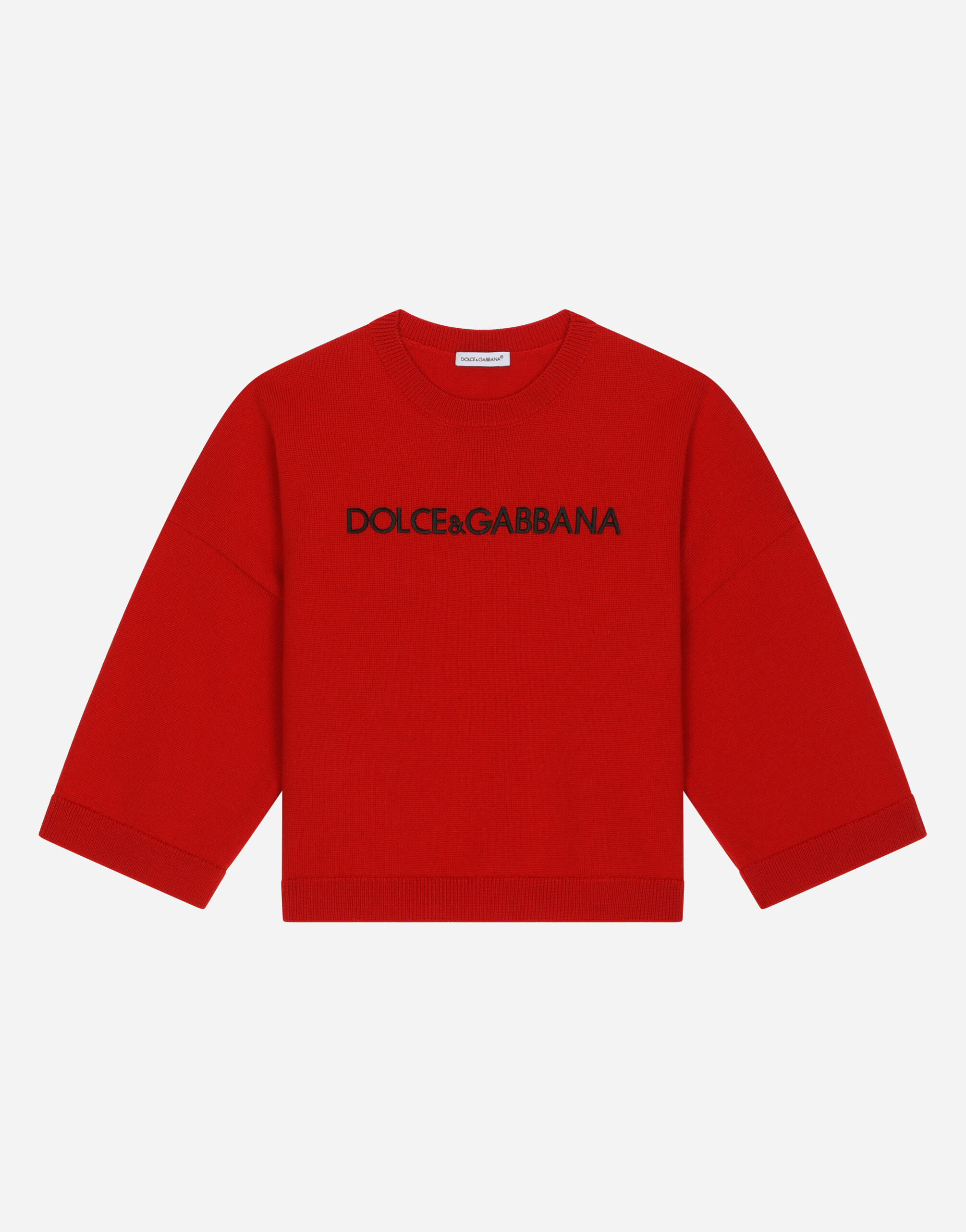 Dolce and sales gabbana red sweater