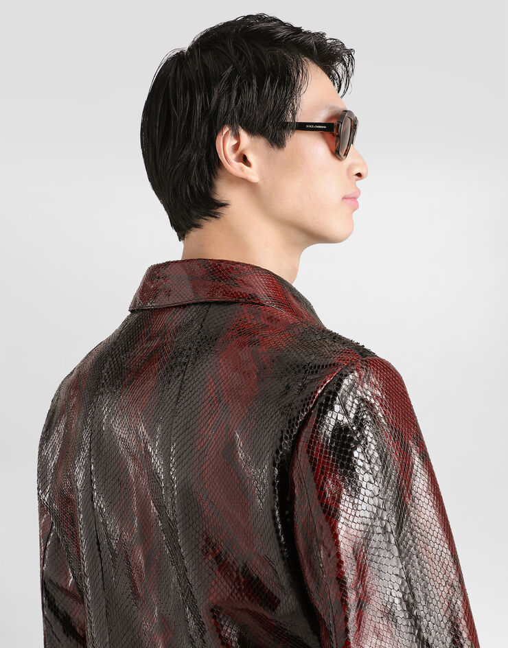 Dolce & Gabbana Migjorn python jacket Multicolor G9CFWLHUL11