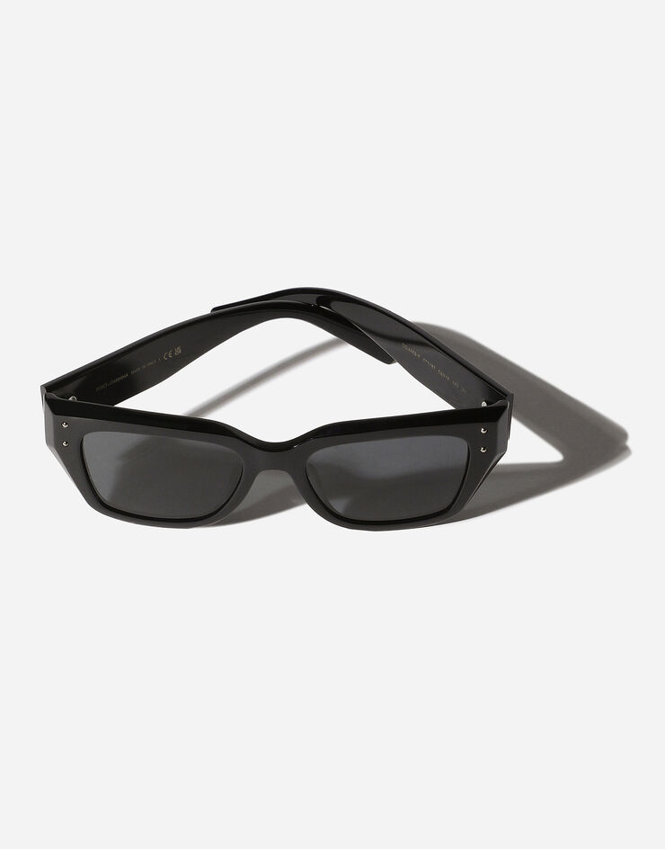 Dolce & Gabbana نظارة شمسية DG Sharped أسود VG446BVP187