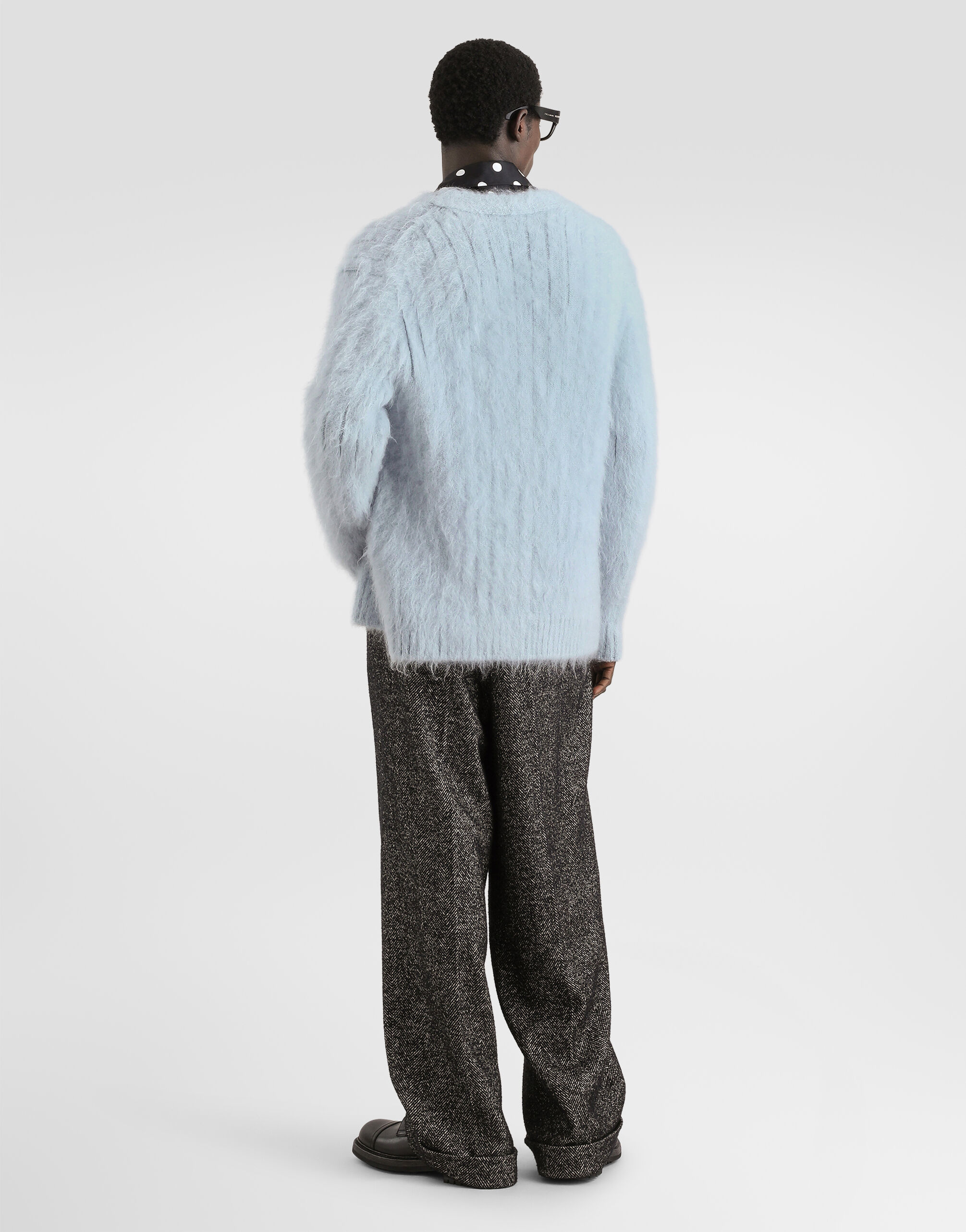 Mohair cardigan - thumbnail 3